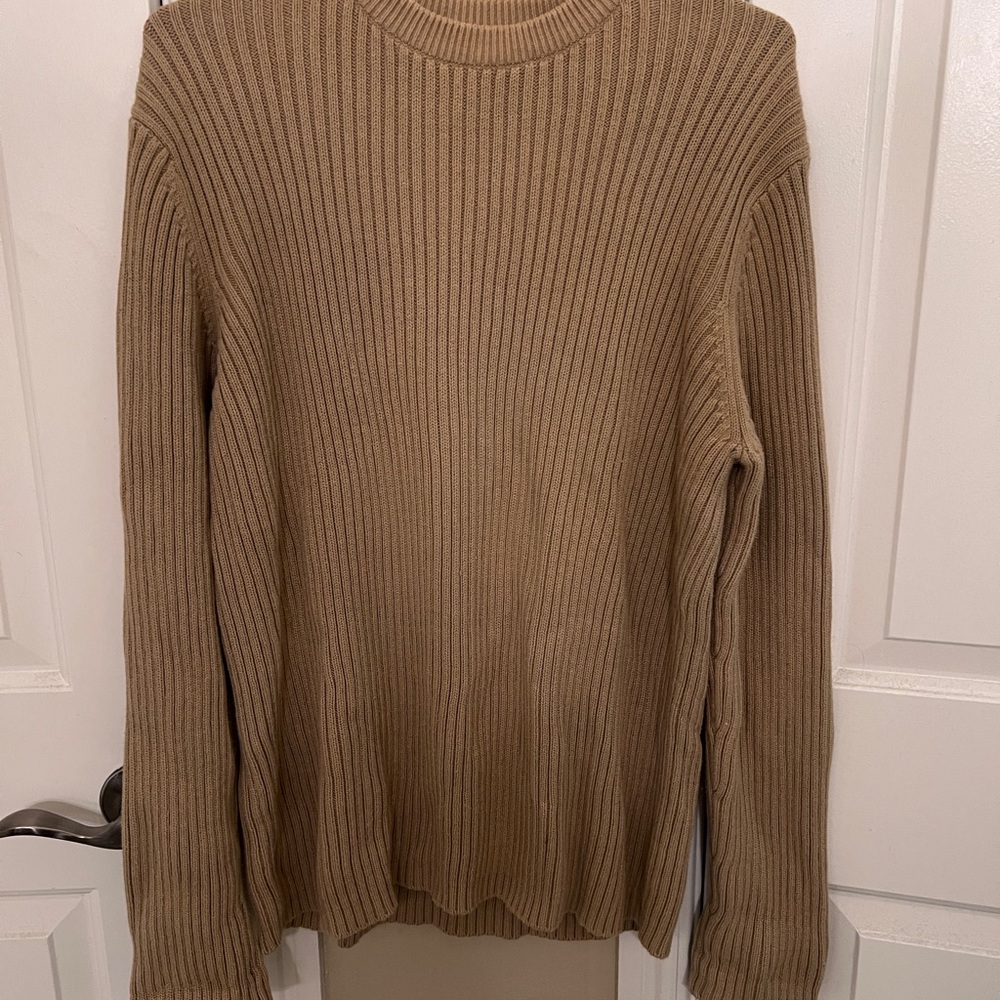 Express Women’s Camel Crewneck Sweater